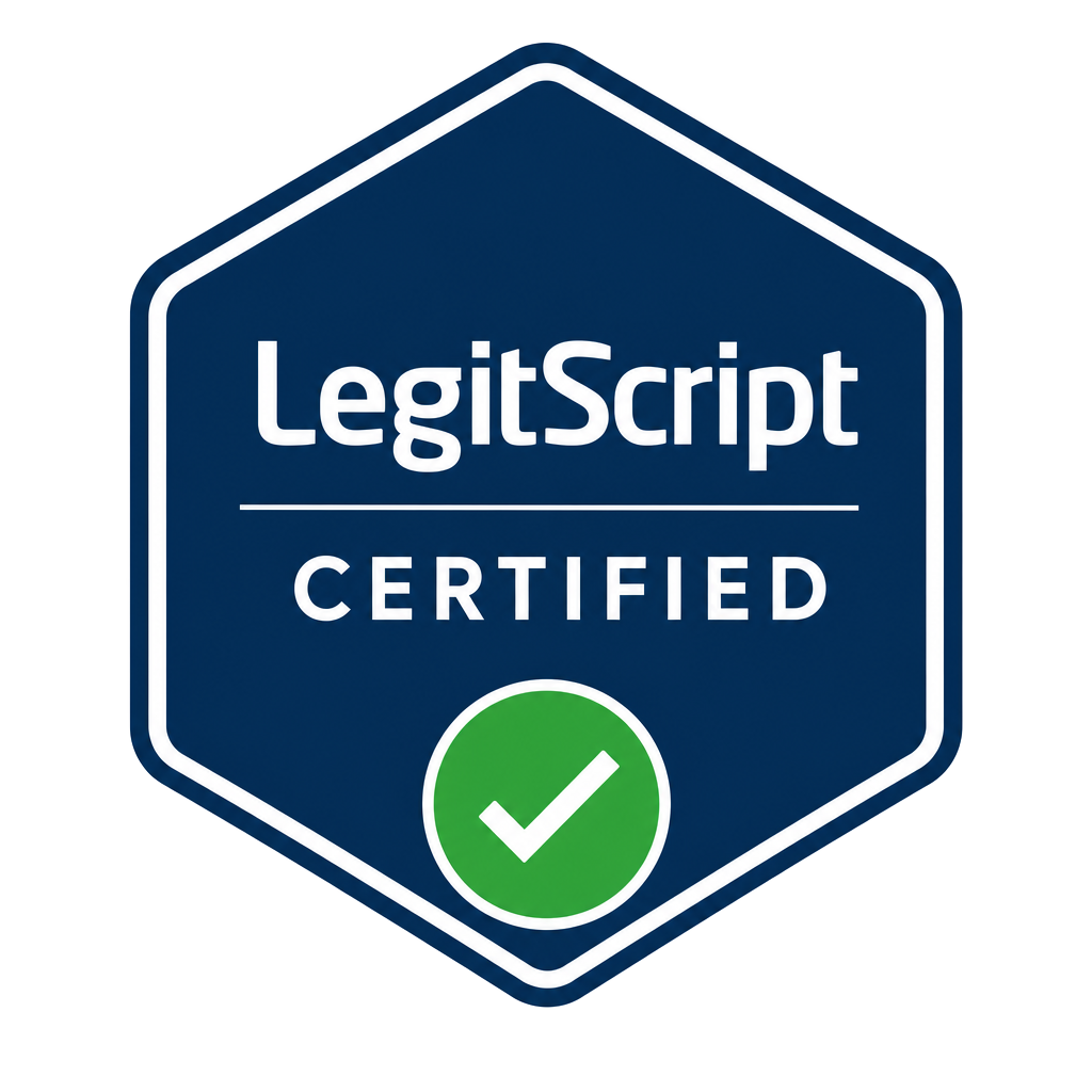 LegitScript Certified
